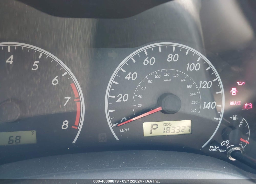 2012 TOYOTA COROLLA L VIN: 2T1BU4EE5CC851231