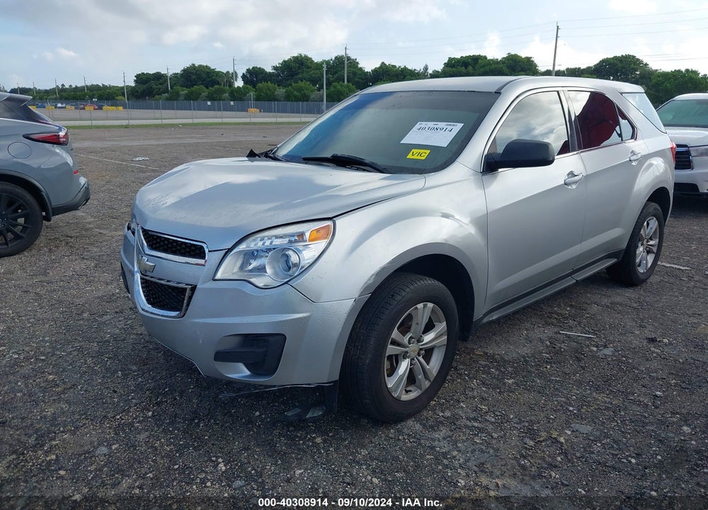 2012 CHEVROLET EQUINOX LS VIN: 2GNALBEKXC6340891