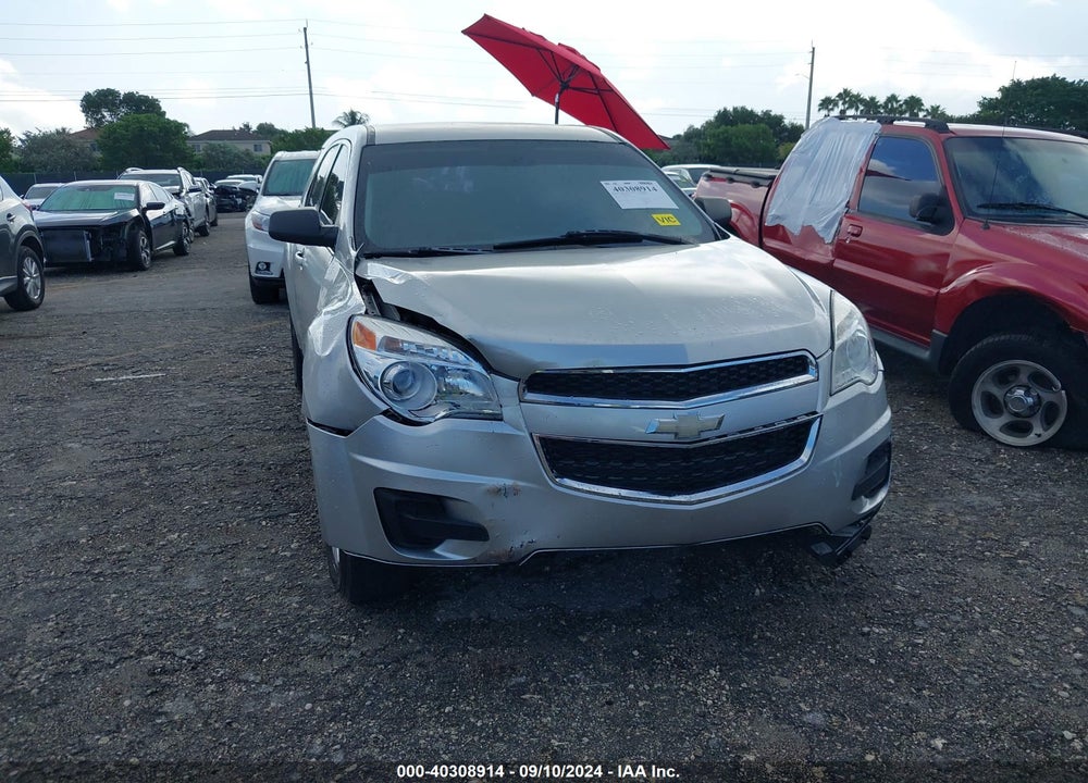 2012 CHEVROLET EQUINOX LS VIN: 2GNALBEKXC6340891