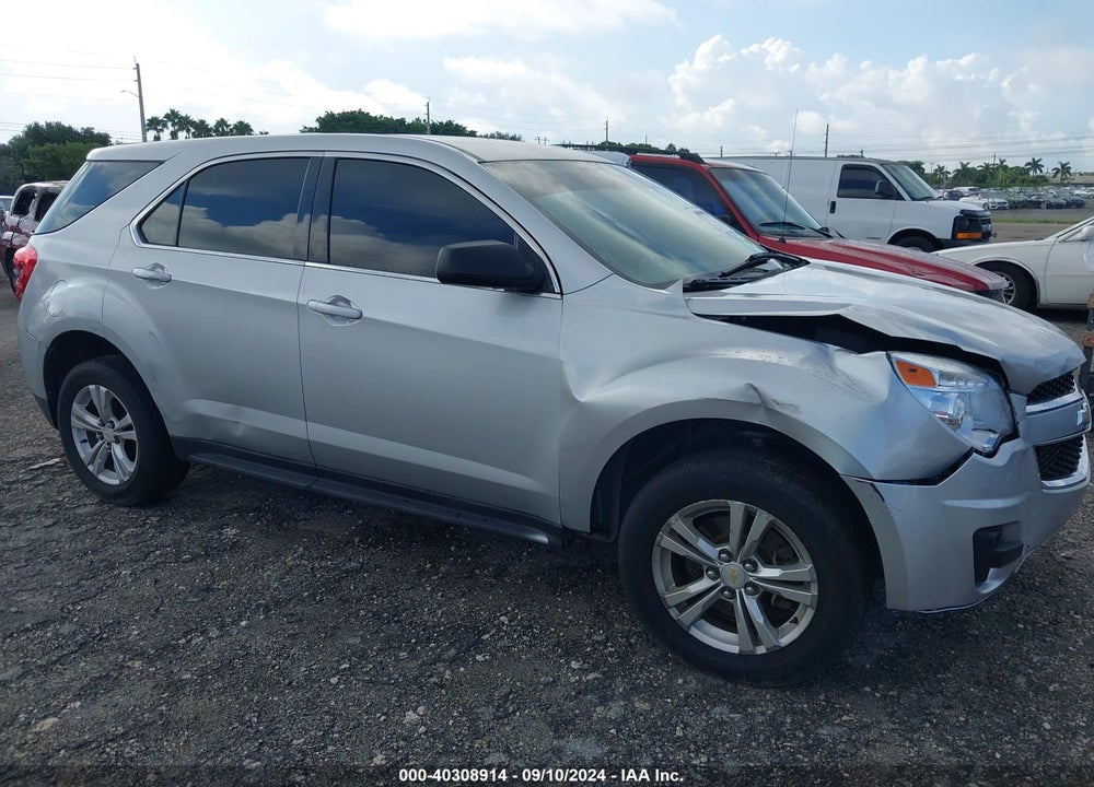 2012 CHEVROLET EQUINOX LS VIN: 2GNALBEKXC6340891