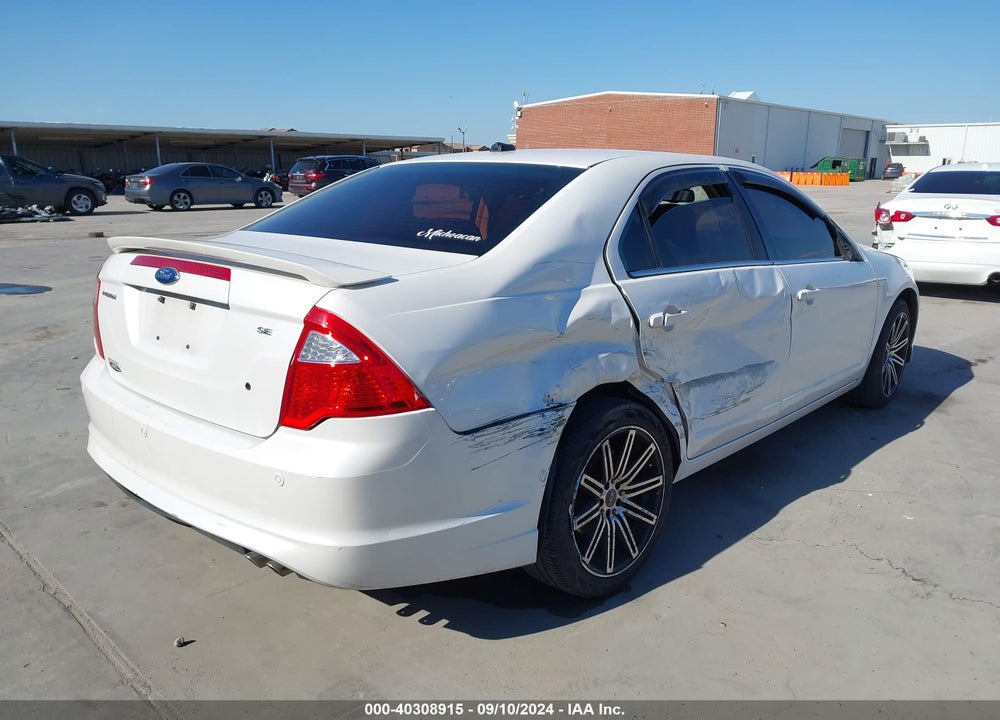 2011 FORD FUSION SE VIN: 3FAHP0HA9BR345841