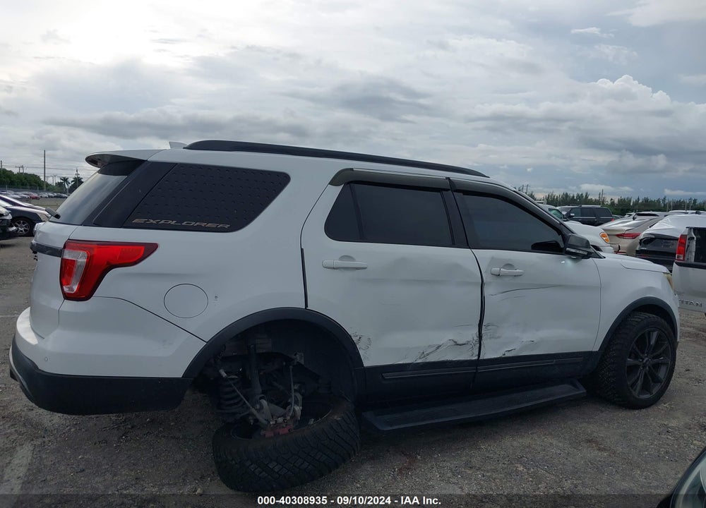 2017 FORD EXPLORER XLT VIN: 1FM5K7D83HGC18201