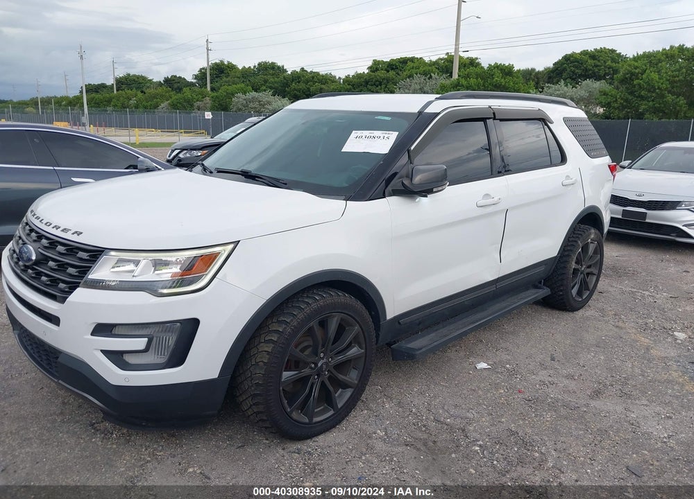 2017 FORD EXPLORER XLT VIN: 1FM5K7D83HGC18201