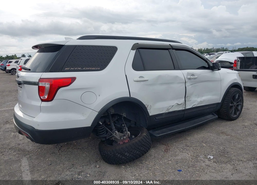2017 FORD EXPLORER XLT VIN: 1FM5K7D83HGC18201