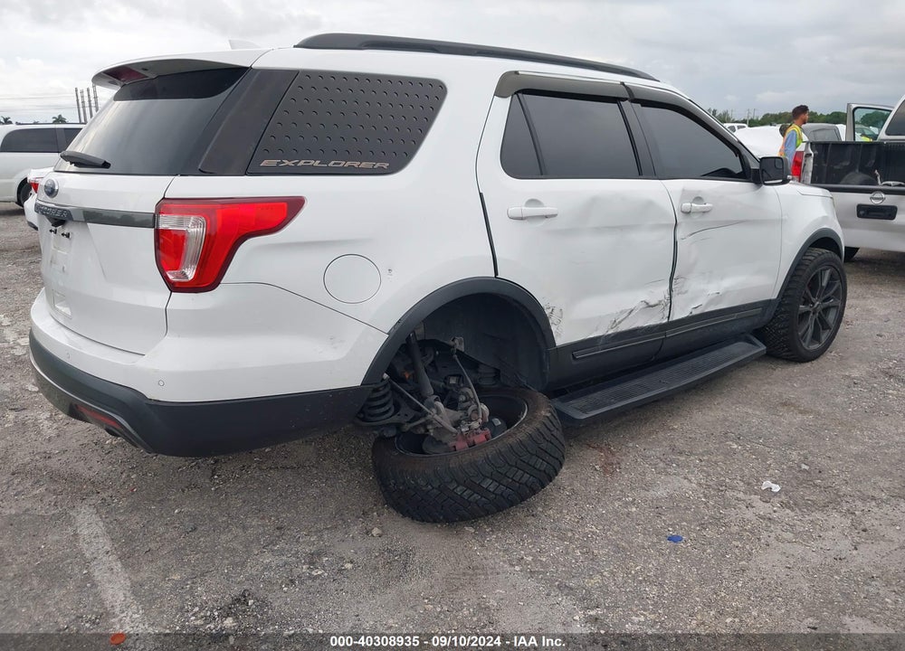 2017 FORD EXPLORER XLT VIN: 1FM5K7D83HGC18201