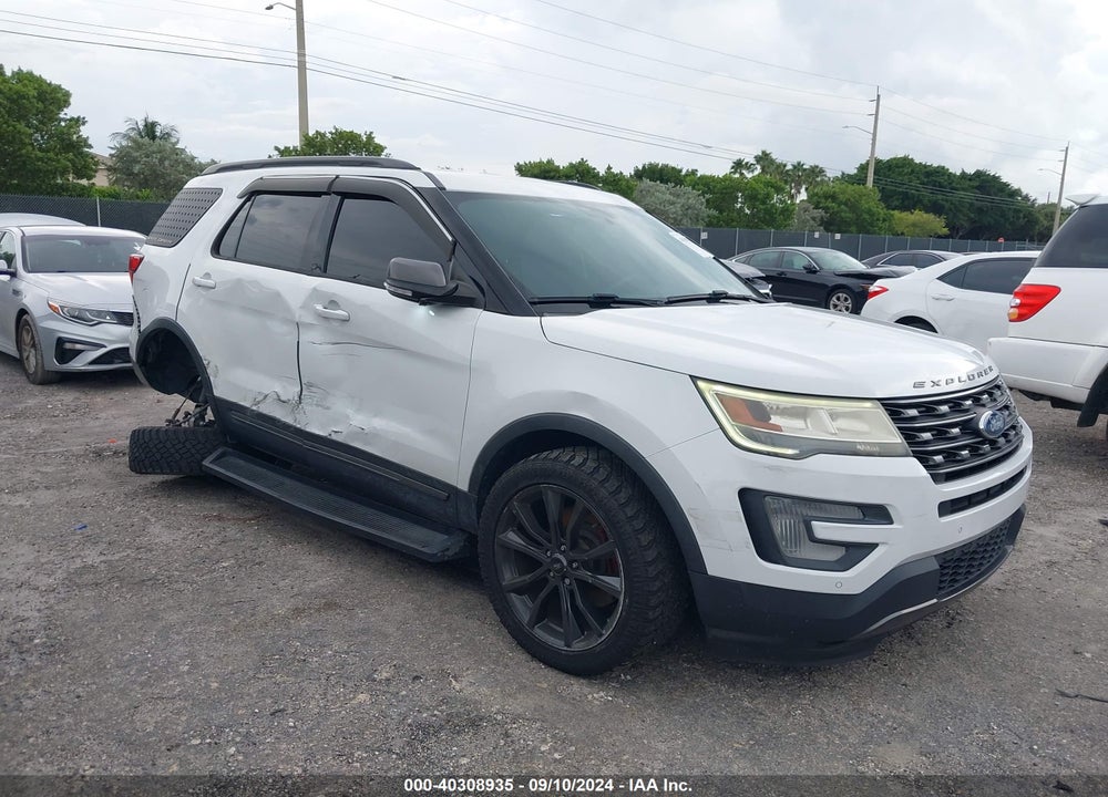 2017 FORD EXPLORER XLT VIN: 1FM5K7D83HGC18201