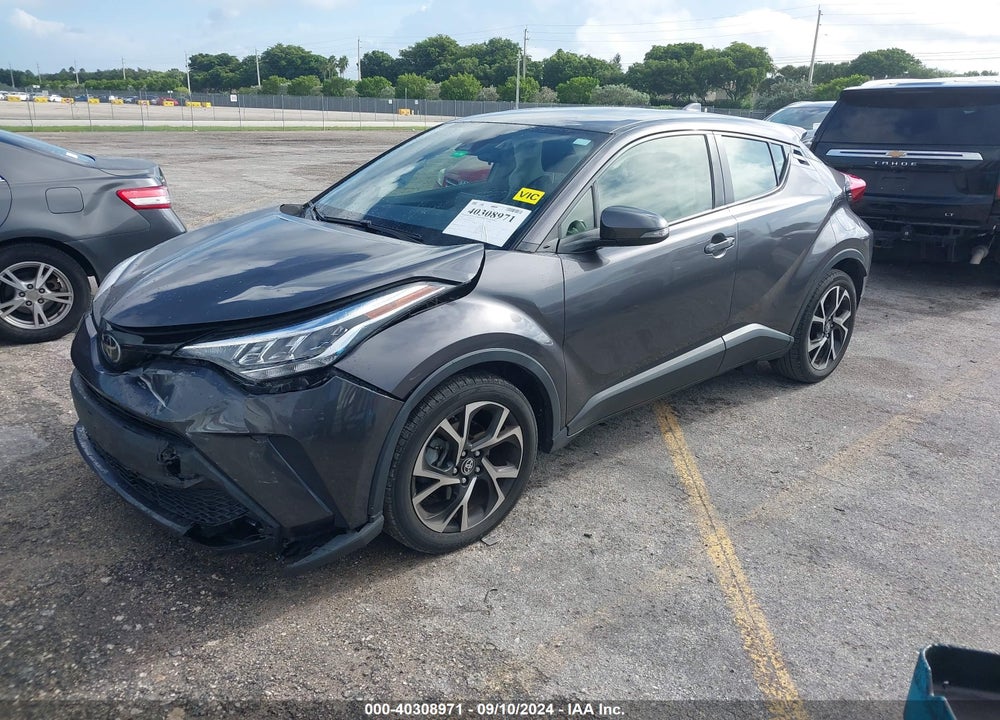 2021 TOYOTA C-HR XLE VIN: JTNKHMBX8M1105156