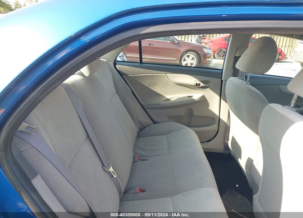 2009 TOYOTA COROLLA LE VIN: 2T1BU40E89C160159