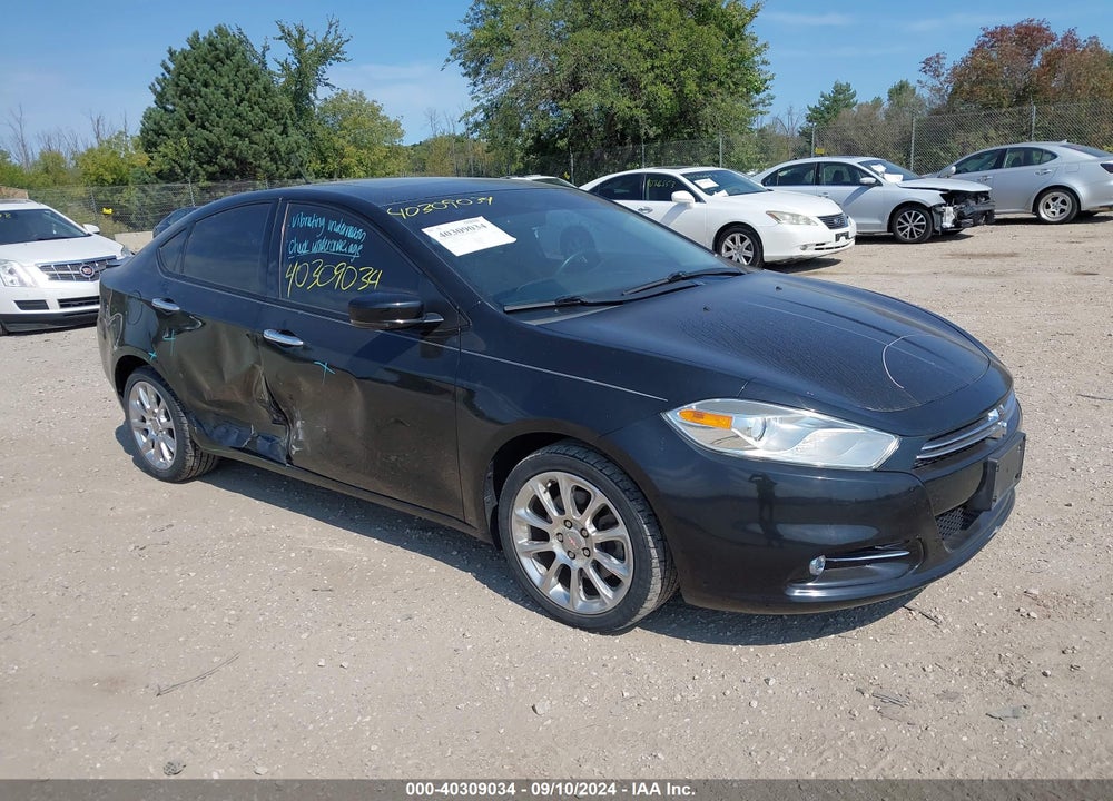 2014 DODGE DART LIMITED VIN: 1C3CDFCB5ED913780