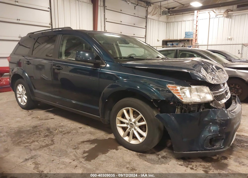 2015 DODGE JOURNEY SXT VIN: 3C4PDDBGXFT581488