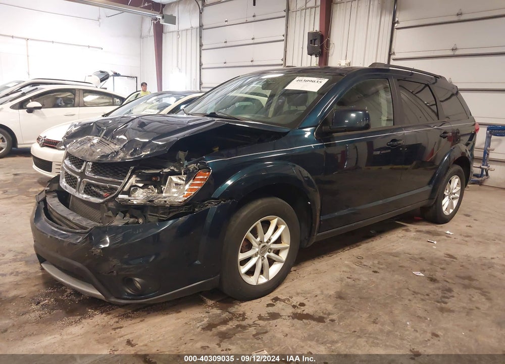 2015 DODGE JOURNEY SXT VIN: 3C4PDDBGXFT581488