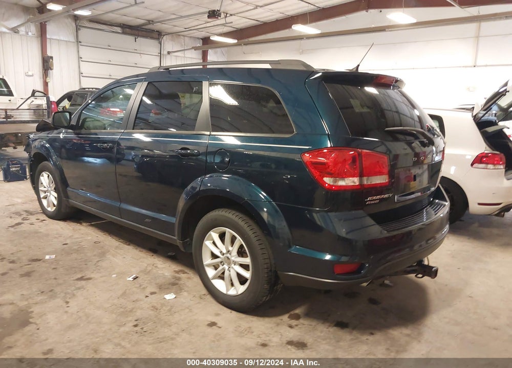 2015 DODGE JOURNEY SXT VIN: 3C4PDDBGXFT581488