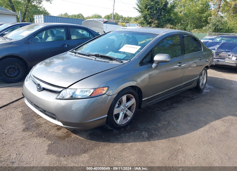 2007 HONDA CIVIC EX VIN: 1HGFA16827L042786