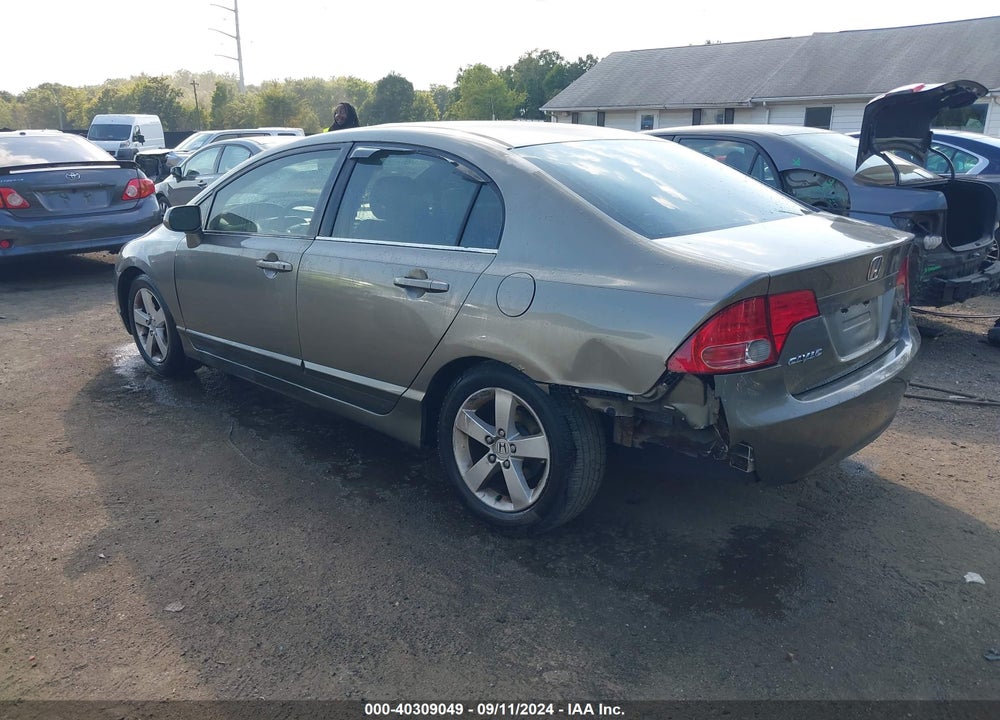 2007 HONDA CIVIC EX VIN: 1HGFA16827L042786