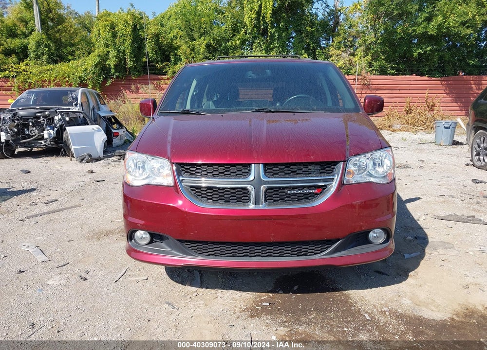 2018 DODGE GRAND CARAVAN SXT VIN: 2C4RDGCGXJR329812