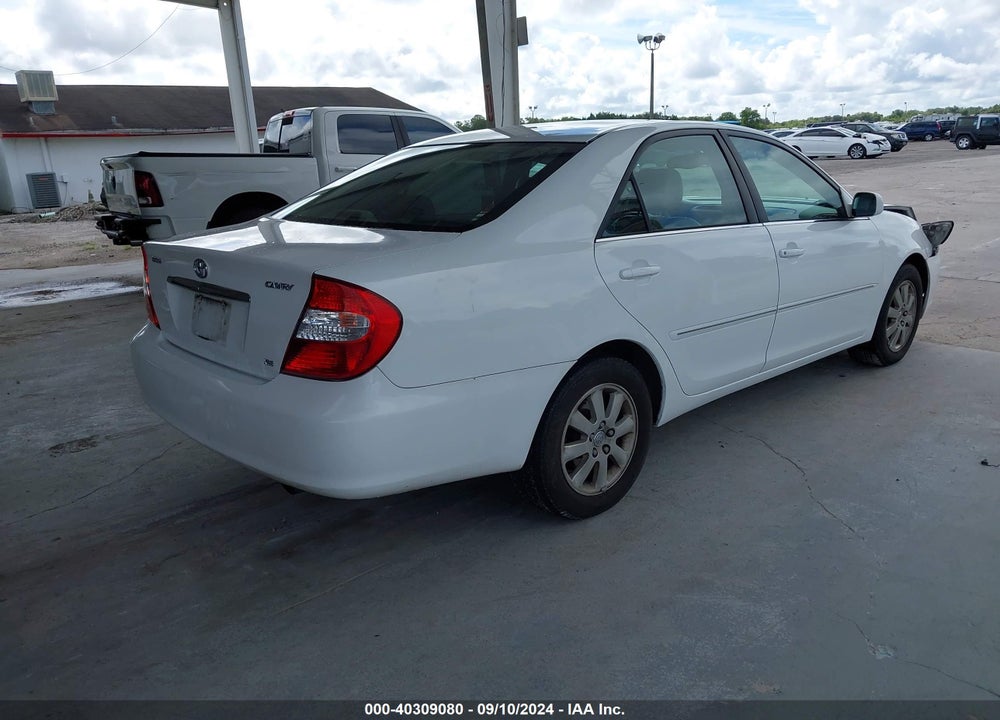 2004 TOYOTA CAMRY XLE VIN: 4T1BE32K84U365644
