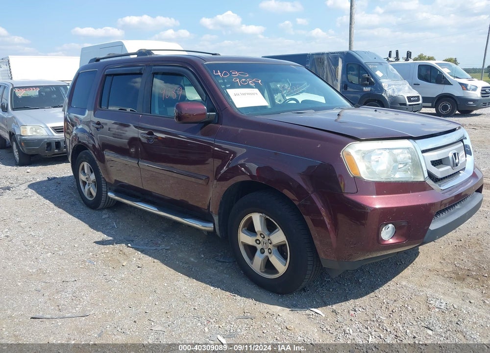 2009 HONDA PILOT EX-L VIN: 5FNYF485X9B005651