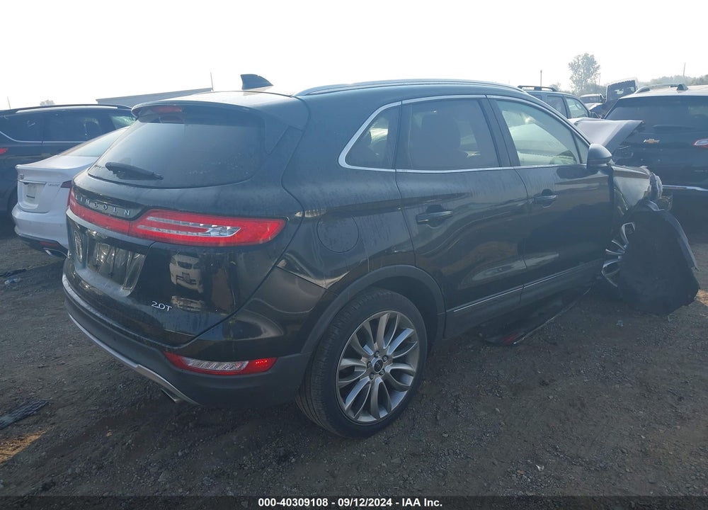 2017 LINCOLN MKC RESERVE VIN: 5LMCJ3C94HUL40609