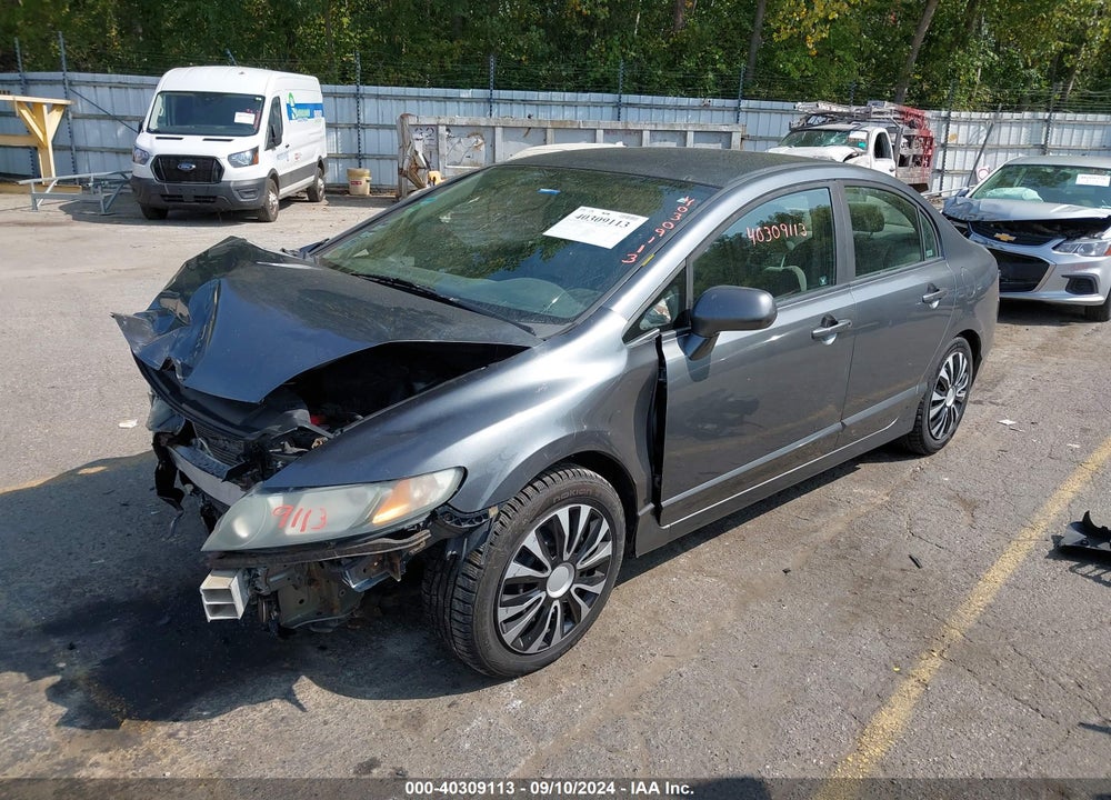 2009 HONDA CIVIC VIN: 19XFA16589E009968