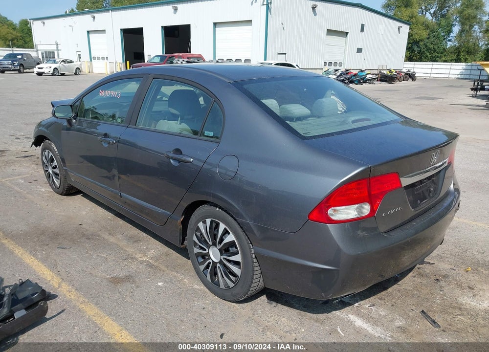 2009 HONDA CIVIC VIN: 19XFA16589E009968