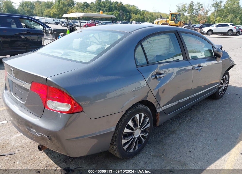 2009 HONDA CIVIC VIN: 19XFA16589E009968