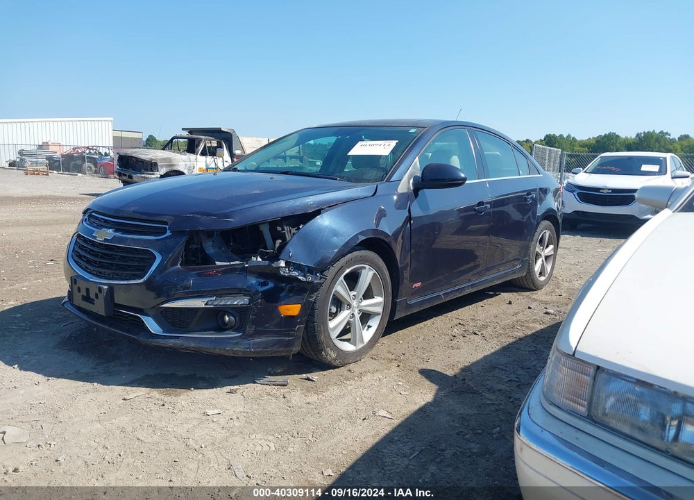 2015 CHEVROLET CRUZE 2LT AUTO VIN: 1G1PE5SB6F7218562