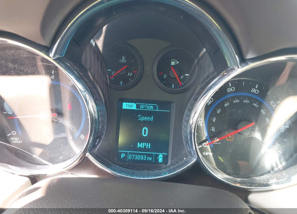 2015 CHEVROLET CRUZE 2LT AUTO VIN: 1G1PE5SB6F7218562