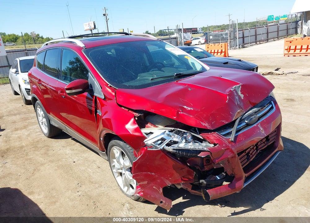 2013 FORD ESCAPE TITANIUM VIN: 1FMCU0J9XDUB14936