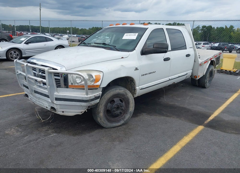 2006 DODGE RAM 3500 LARAMIE VIN: 3D7MX49C16G269684