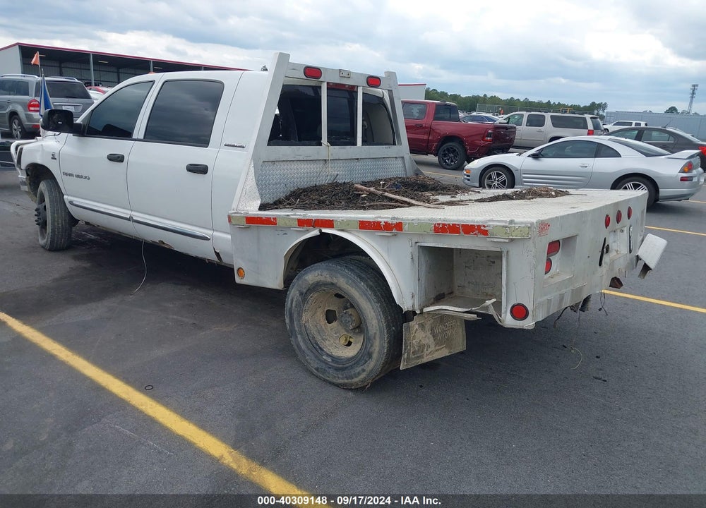 2006 DODGE RAM 3500 LARAMIE VIN: 3D7MX49C16G269684