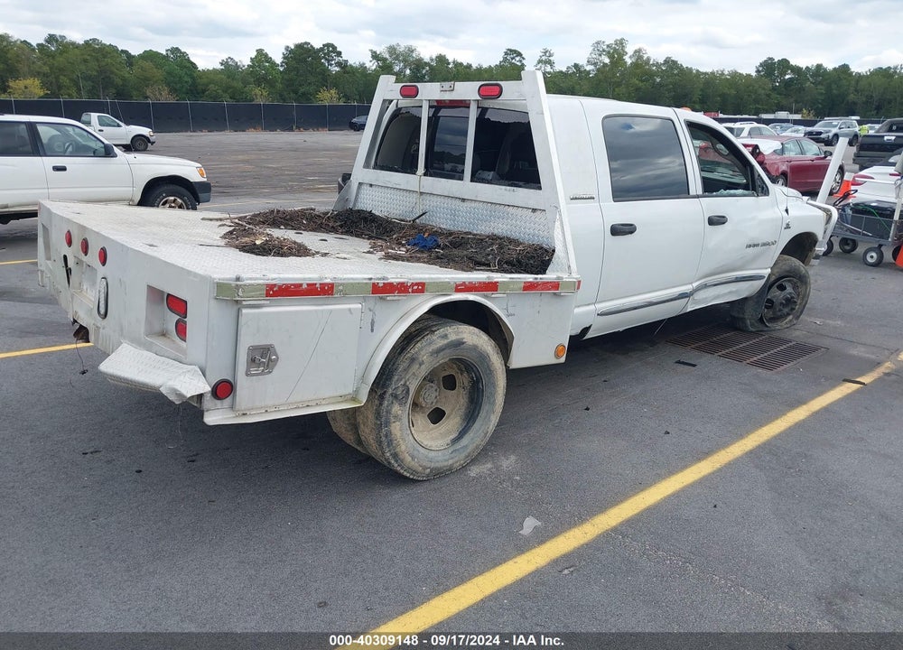 2006 DODGE RAM 3500 LARAMIE VIN: 3D7MX49C16G269684