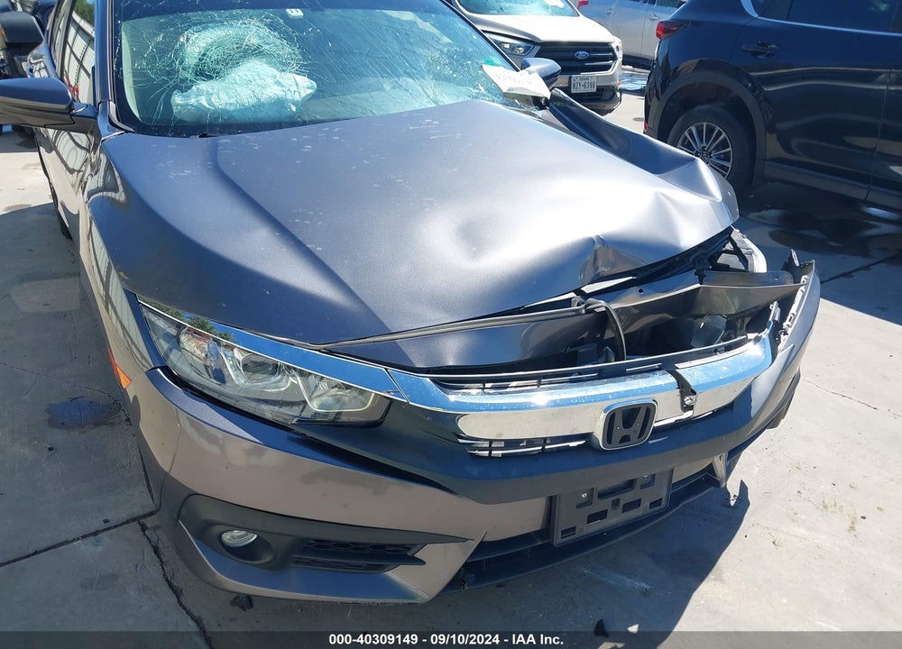 2018 HONDA CIVIC EX-L VIN: JHMFC1F77JX036853