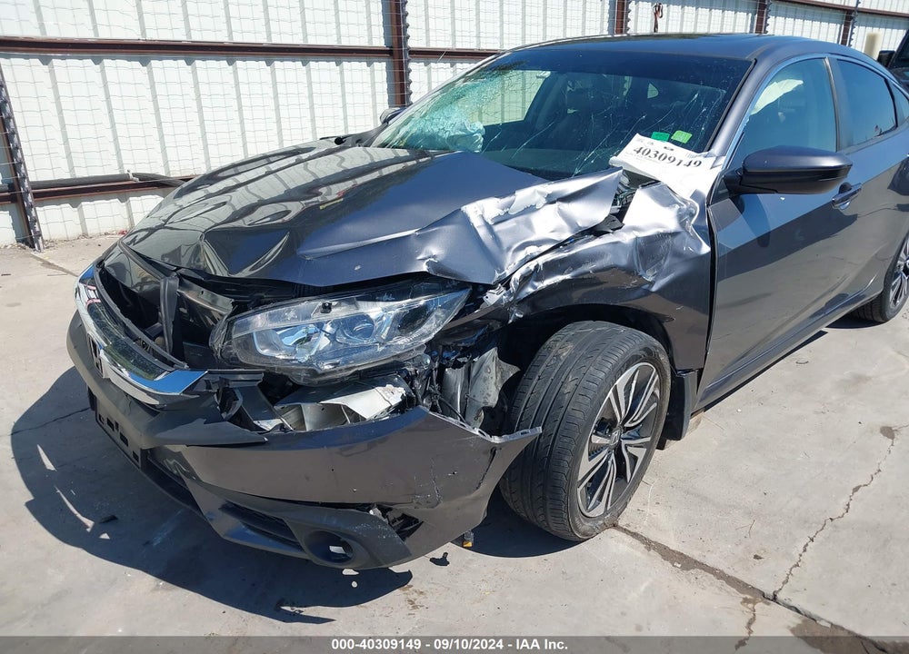 2018 HONDA CIVIC EX-L VIN: JHMFC1F77JX036853