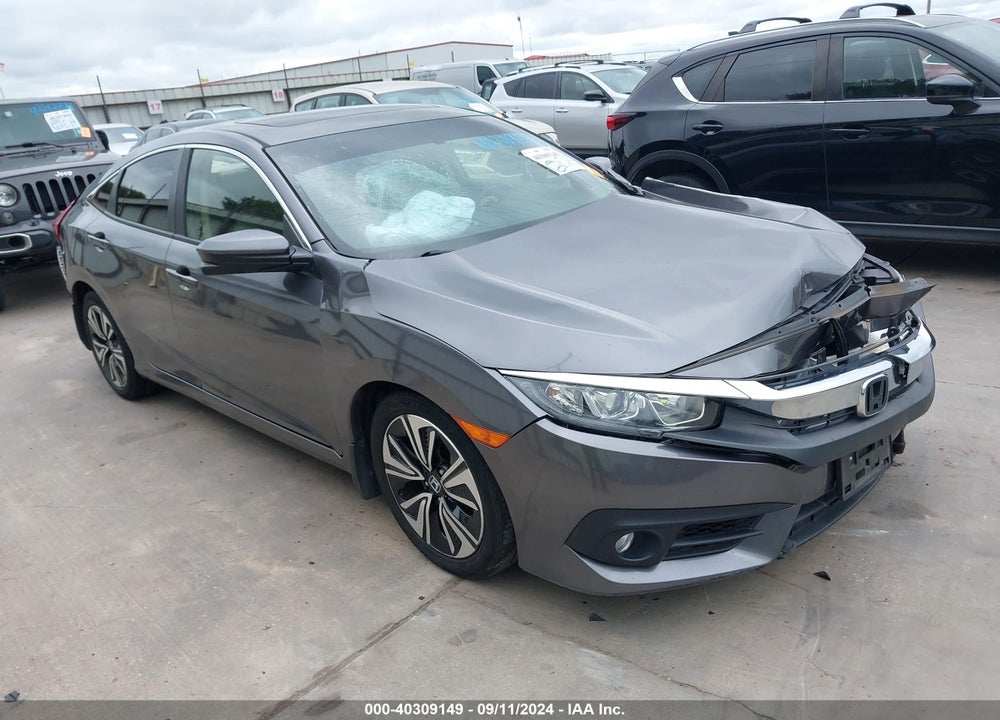 2018 HONDA CIVIC EX-L VIN: JHMFC1F77JX036853