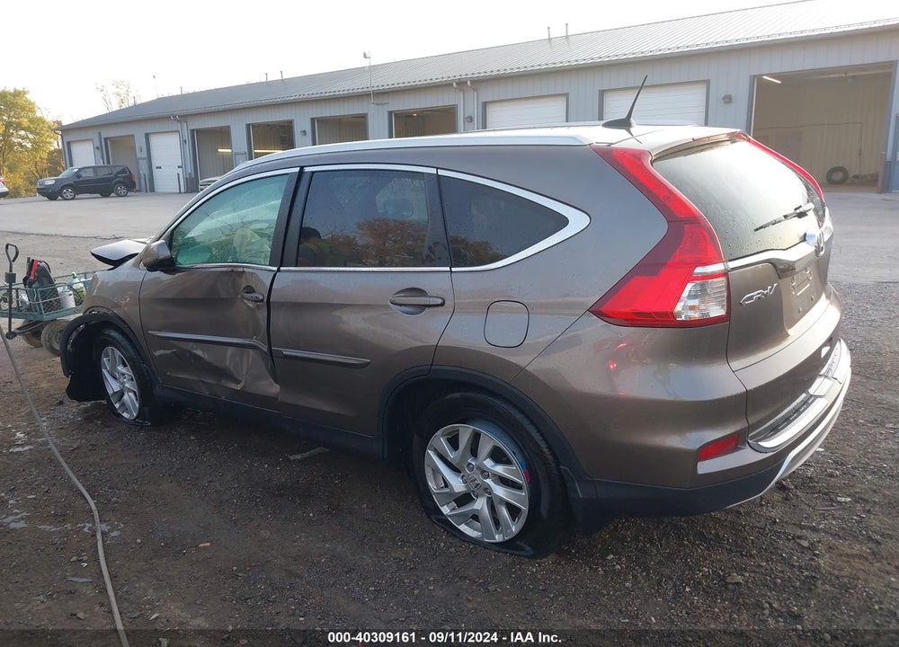 2016 HONDA CR-V EX-L VIN: 5J6RM4H74GL040217