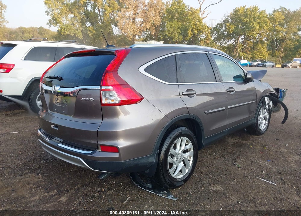 2016 HONDA CR-V EX-L VIN: 5J6RM4H74GL040217