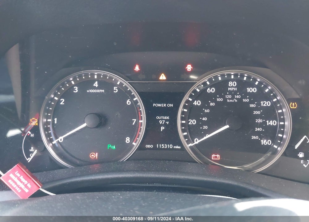 2013 LEXUS GS 350 VIN: JTHBE1BL4D5022839