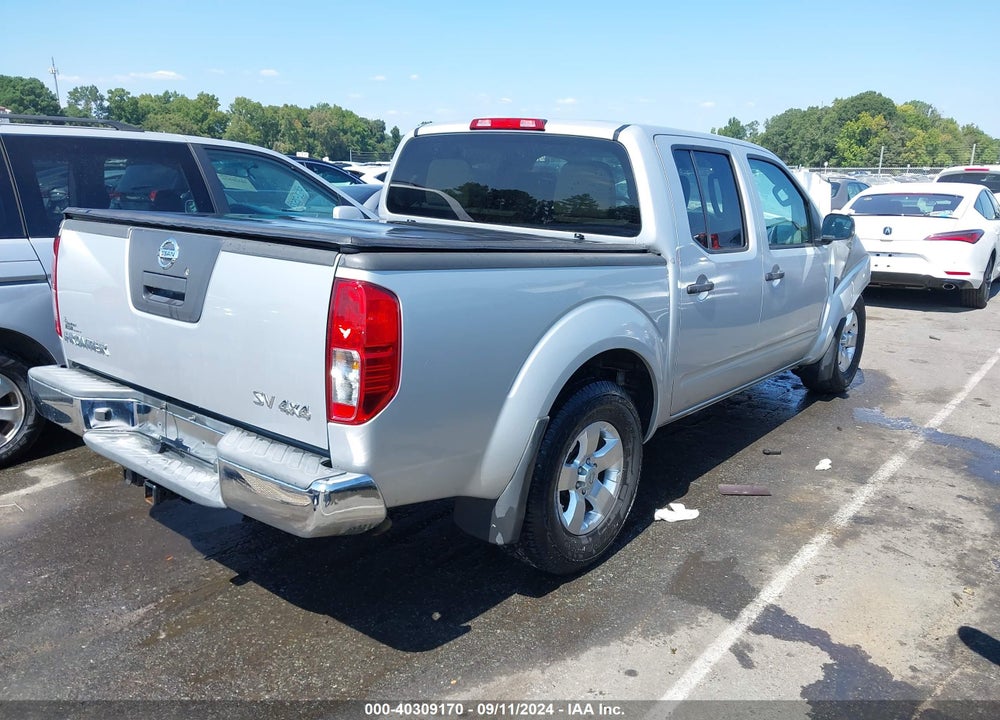 2012 NISSAN FRONTIER SV VIN: 1N6AD0EV4CC426190