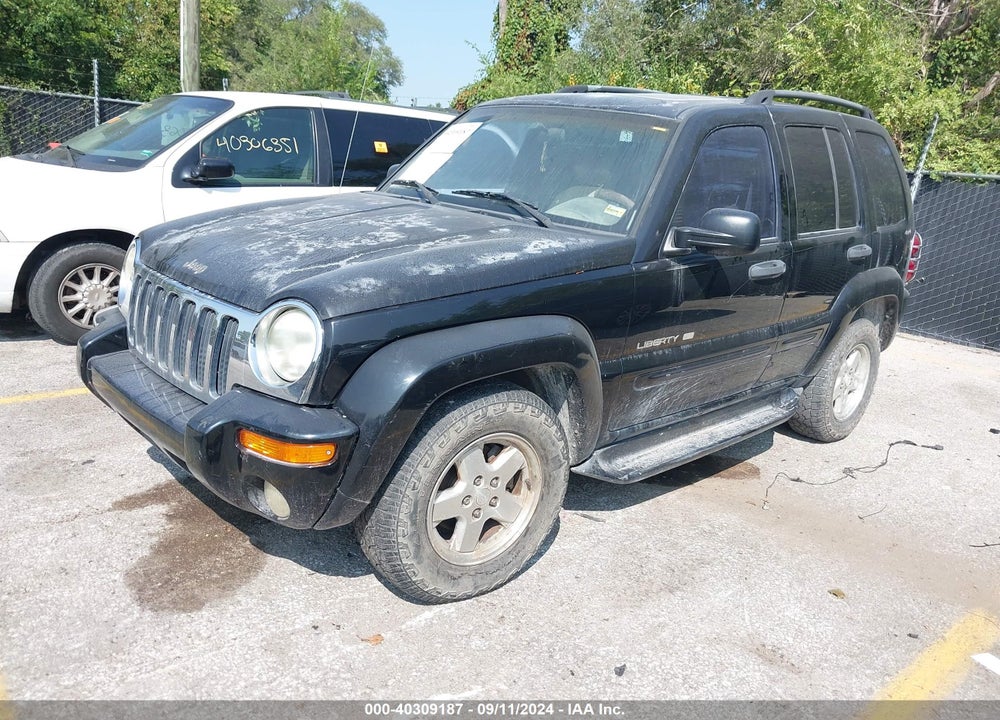 2002 JEEP LIBERTY LIMITED EDITION VIN: 1J4GL58K52W251681