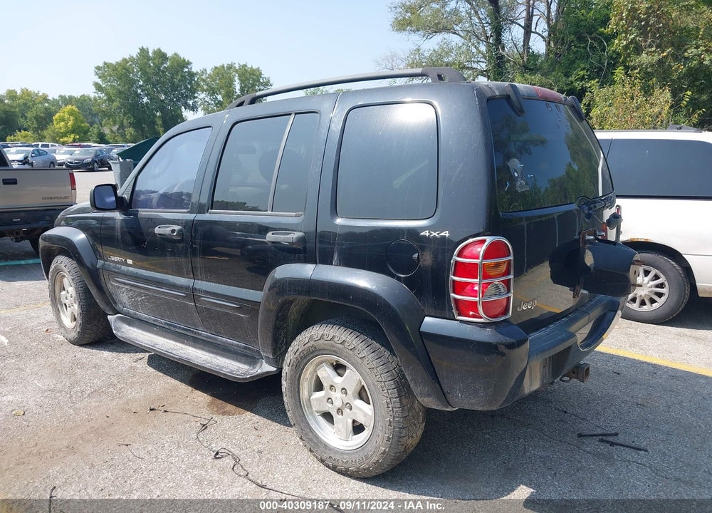 2002 JEEP LIBERTY LIMITED EDITION VIN: 1J4GL58K52W251681