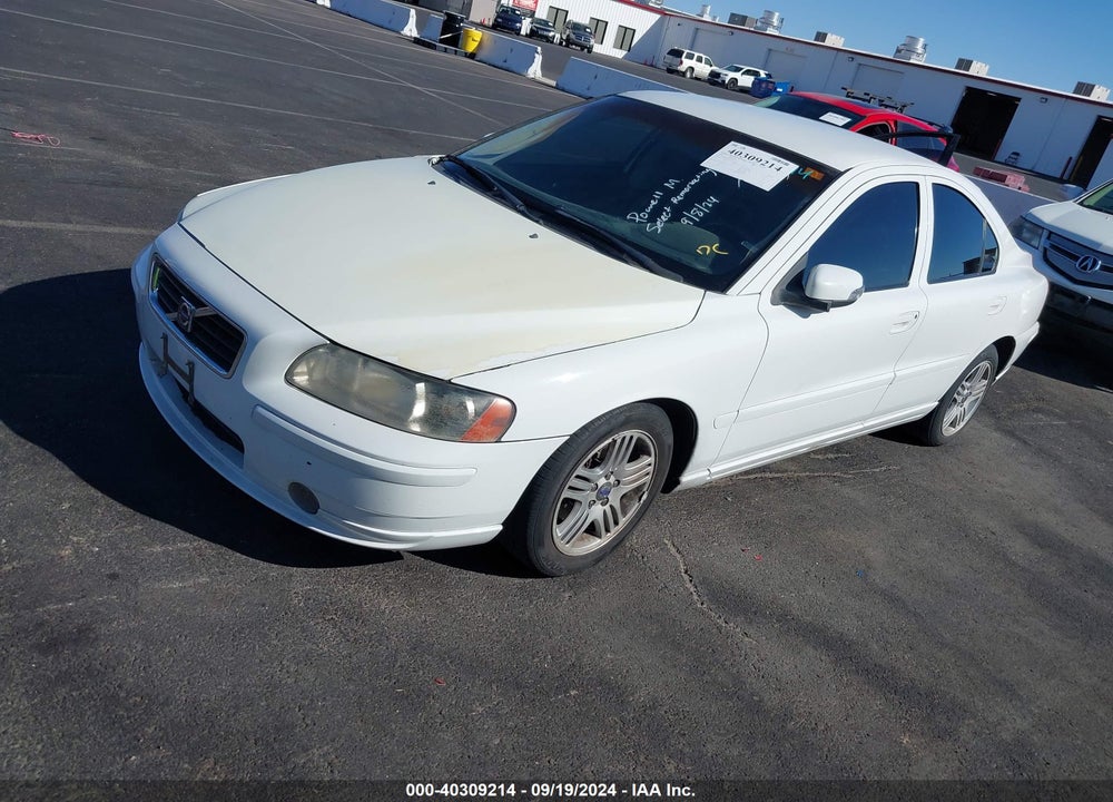 2007 VOLVO S60 2.5T VIN: YV1RS592072612453