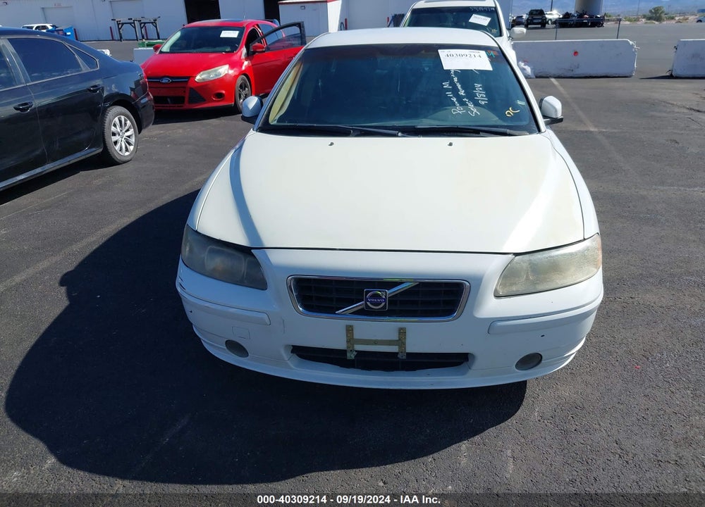 2007 VOLVO S60 2.5T VIN: YV1RS592072612453