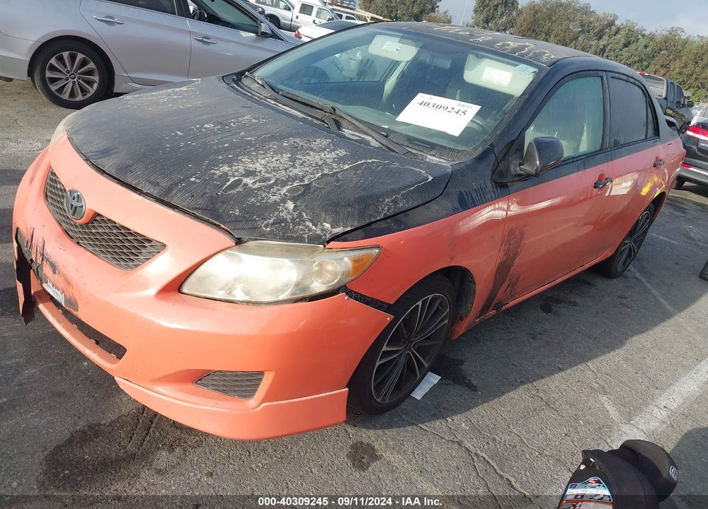 2009 TOYOTA COROLLA VIN: 1NXBU40E29Z151861