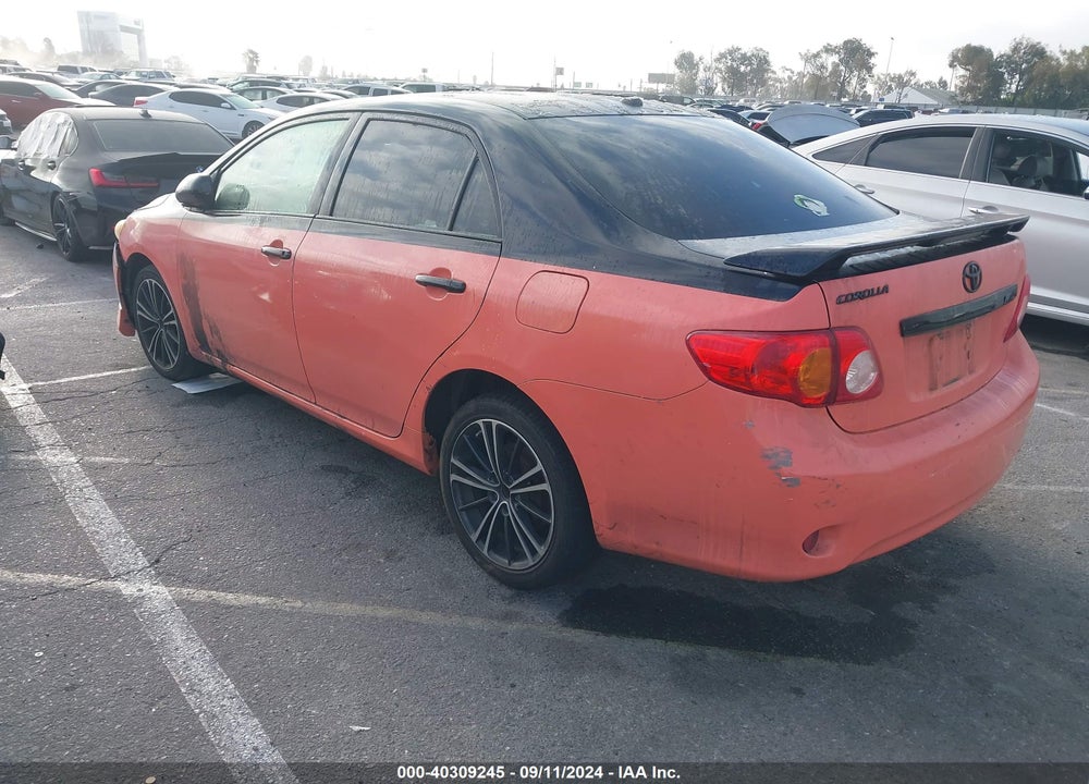 2009 TOYOTA COROLLA VIN: 1NXBU40E29Z151861