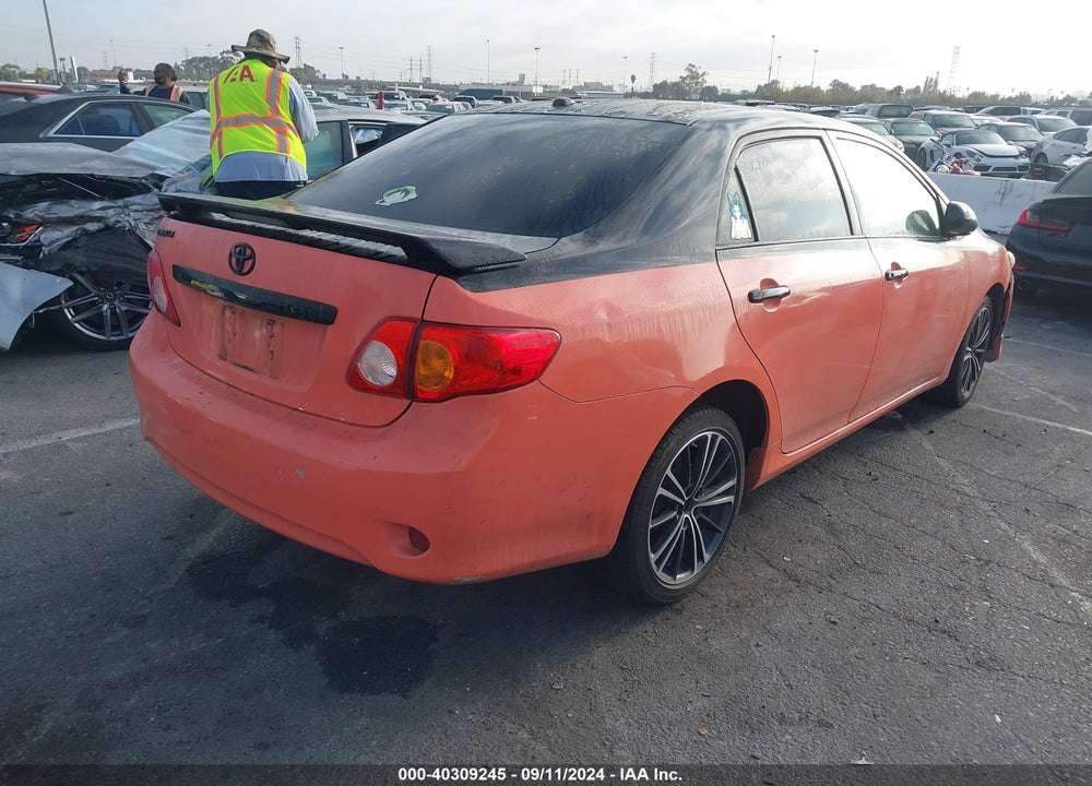 2009 TOYOTA COROLLA VIN: 1NXBU40E29Z151861