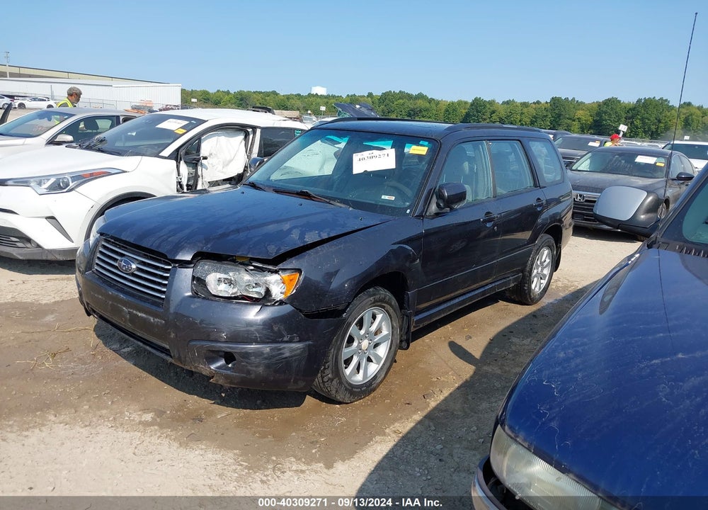 2008 SUBARU FORESTER 2.5X VIN: JF1SG65608H717277