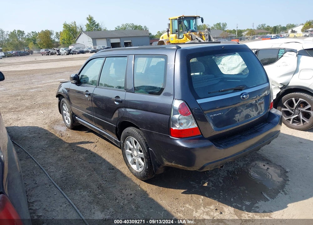 2008 SUBARU FORESTER 2.5X VIN: JF1SG65608H717277