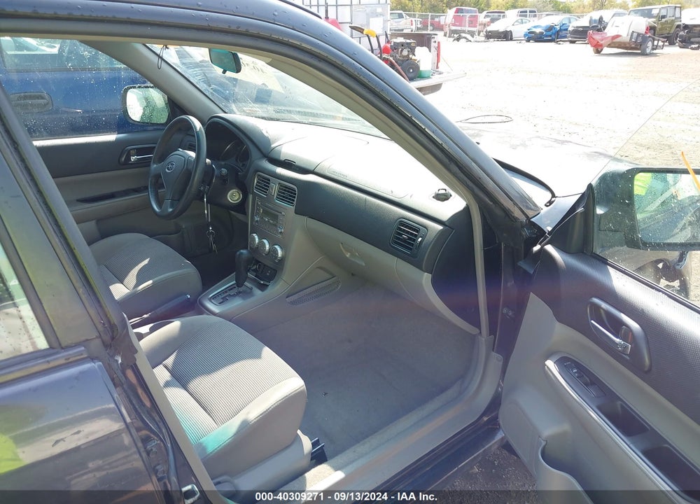 2008 SUBARU FORESTER 2.5X VIN: JF1SG65608H717277