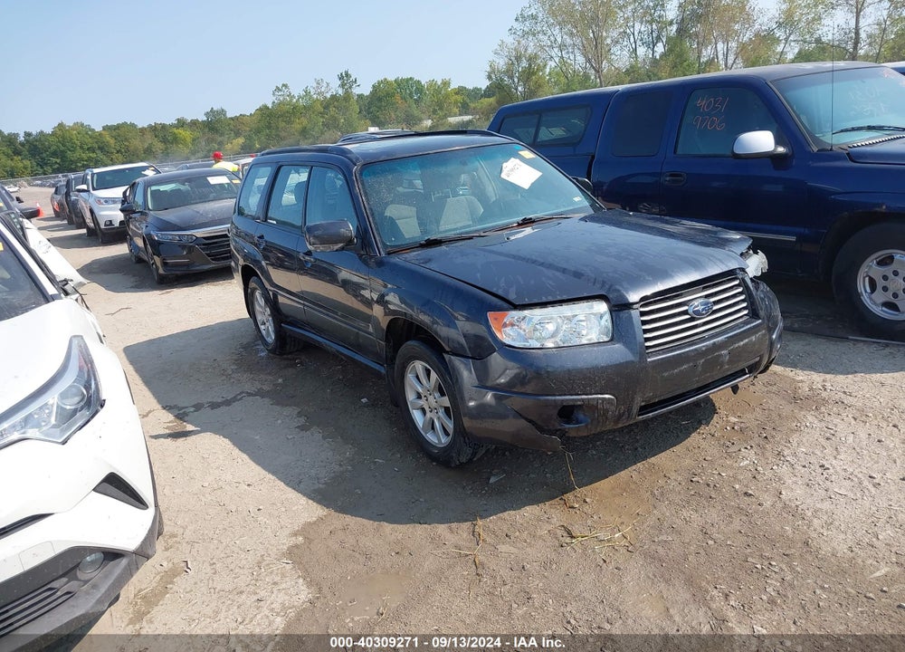 2008 SUBARU FORESTER 2.5X VIN: JF1SG65608H717277