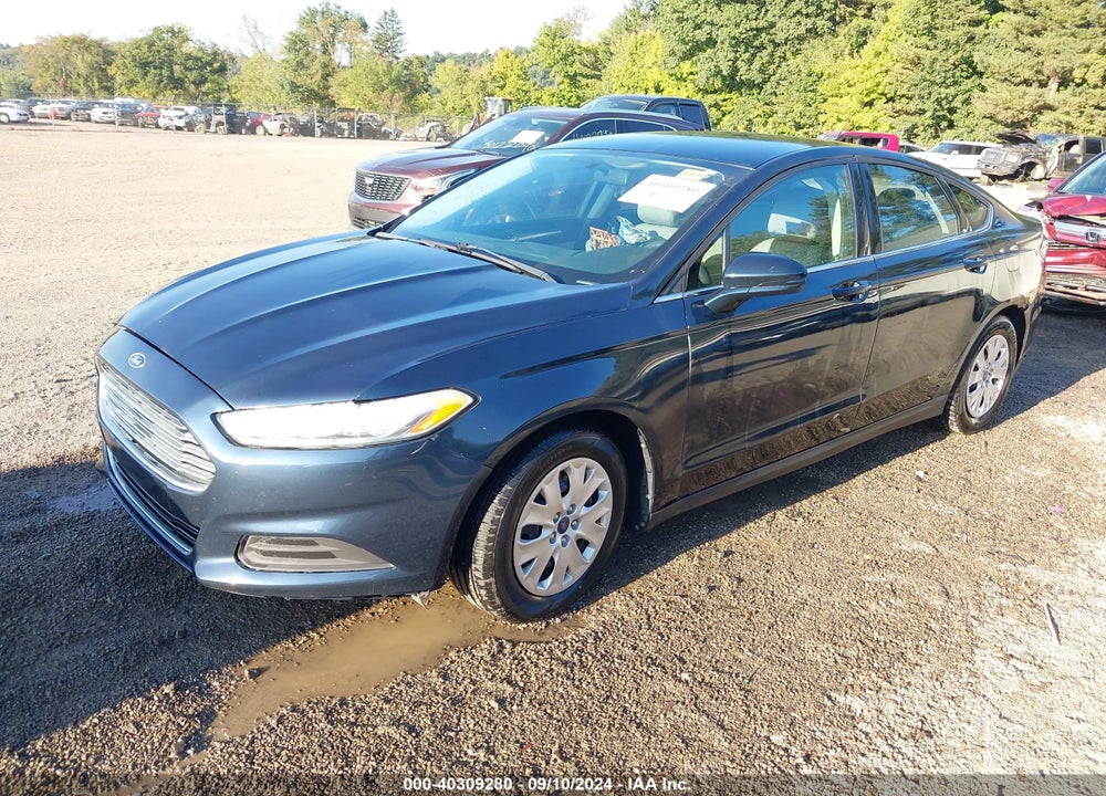 2014 FORD FUSION S VIN: 3FA6P0G75ER253854